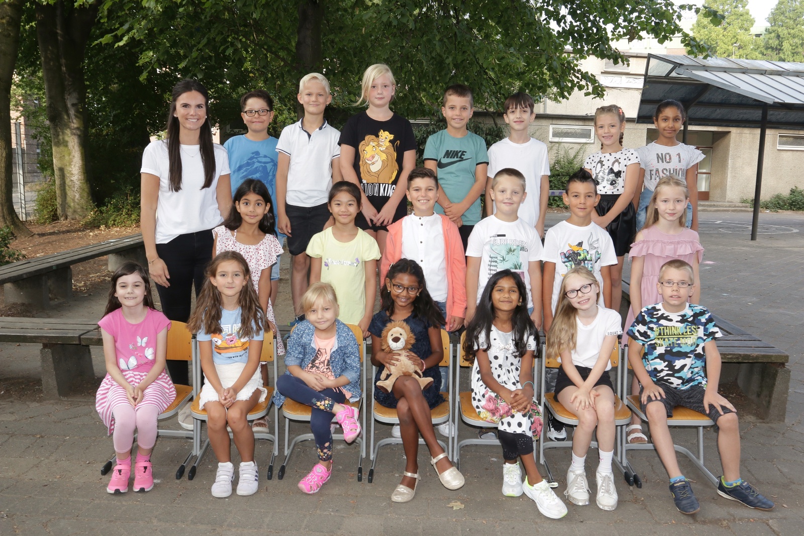 Klassenfoto Klasse 3b 2022
